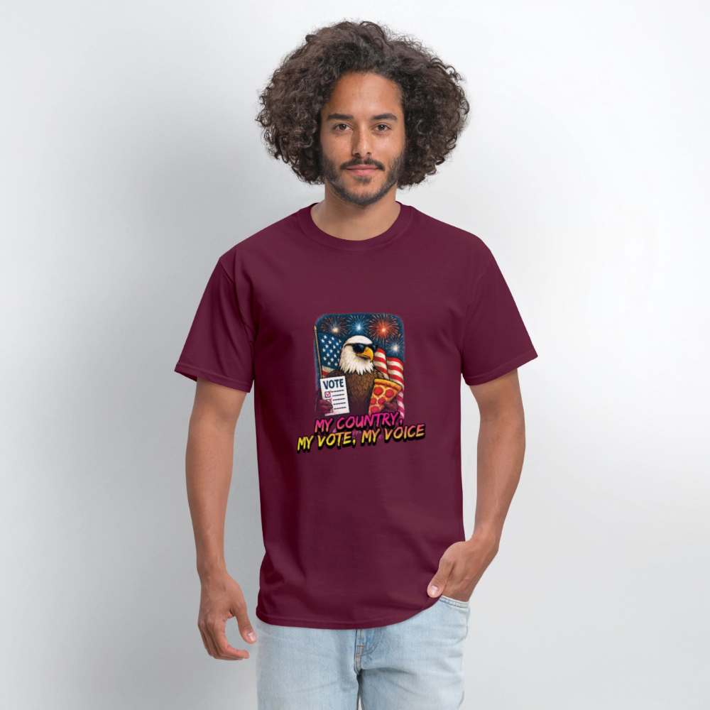 Unisex Classic T-Shirt - burgundy